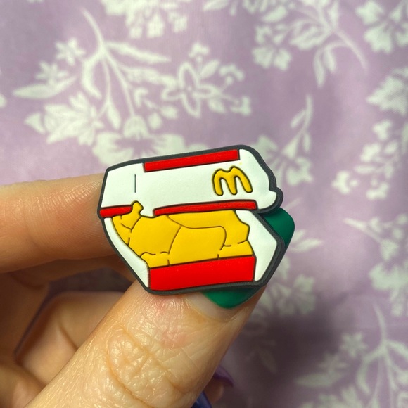CROCS Accessories Mcdonalds Chicken Nugget Crocs Charm Poshmark